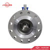China-Made J-Valves 6*4 inch ANSI Class 300 Carbon Steel WCB Bolted Bonnet With Top Flange Short Stem Flange End Gear/Electric/Pneumatic Operation 2PC Reduce Bore Trunnion Mounted Ball Valve