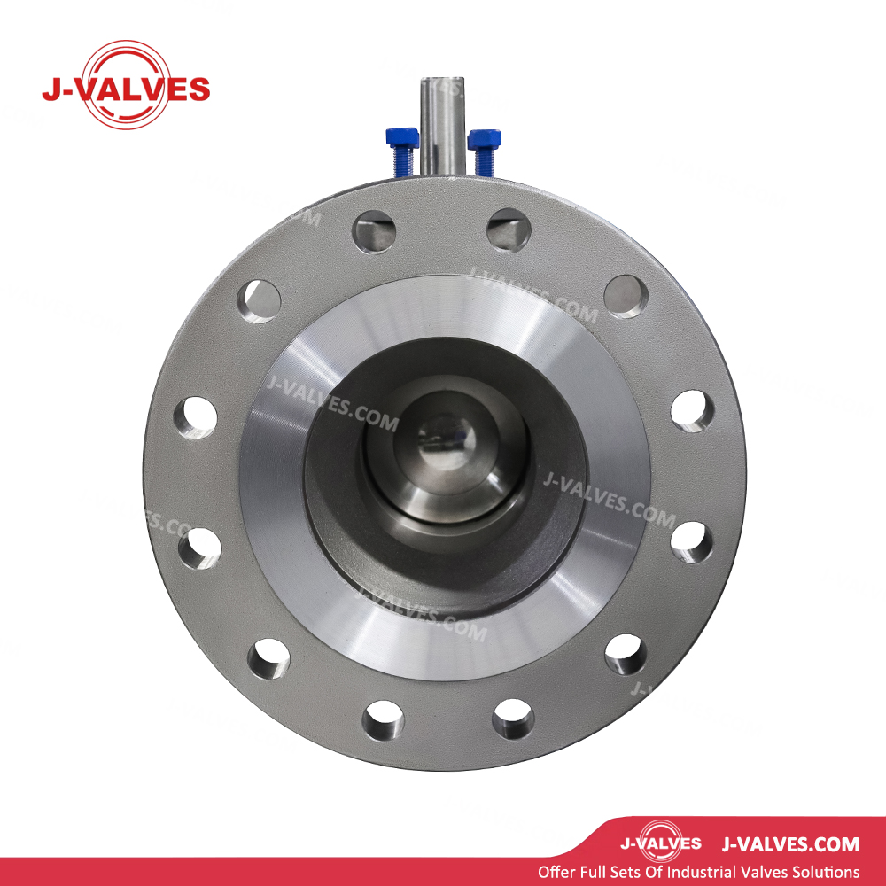 China-Made J-Valves 6*4 inch ANSI Class 300 Carbon Steel WCB Bolted Bonnet With Top Flange Short Stem Flange End Gear/Electric/Pneumatic Operation 2PC Reduce Bore Trunnion Mounted Ball Valve