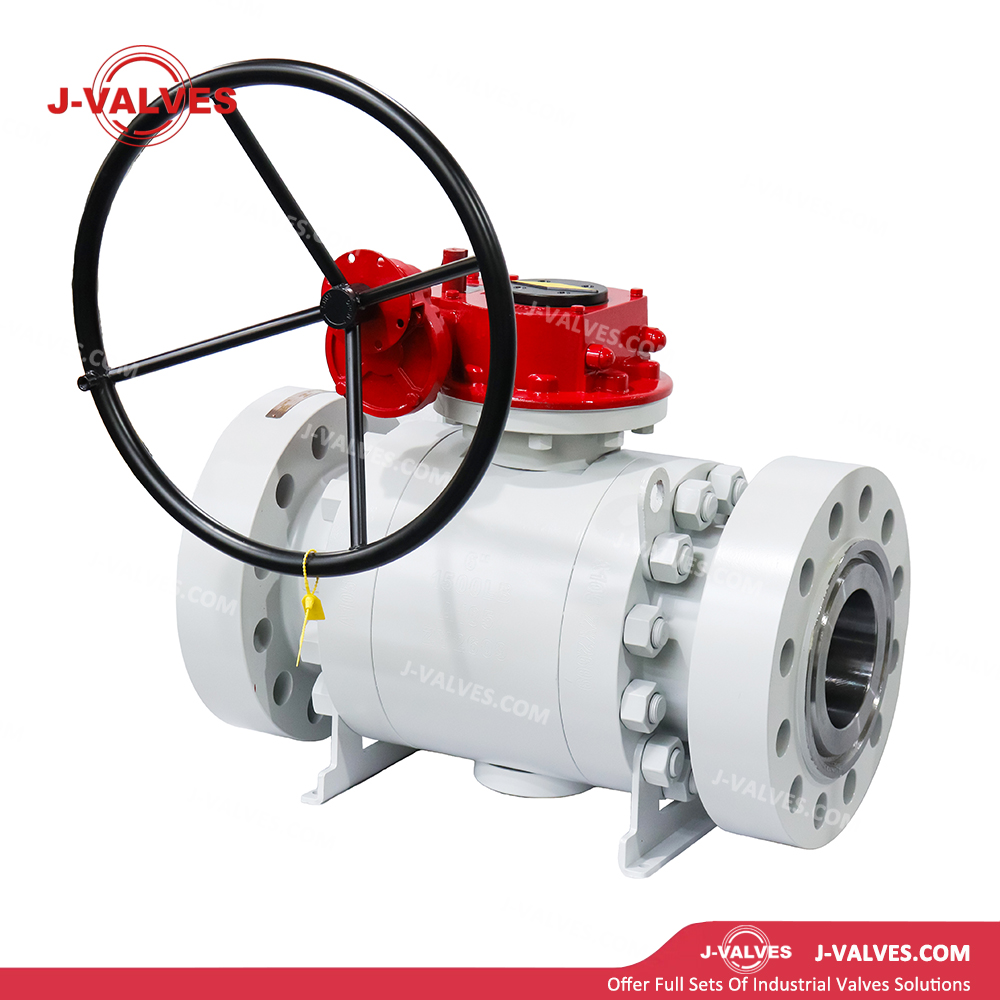 6"1500LB A105N Three Piece High Pressure Trunnion Mounted Ball Valve