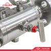Quality Industrial Valve Product Made in China J-Valves 1/2′′ Flange&Thread Reduce Bore Duplex Stainless Steel F51 DBB Ball Valve