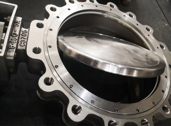 High-performance butterfly valve