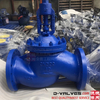DIN Pn40 Pn16 F4 F5 Cast Steel Flanged Type RF Bellow Seal Globe Valve