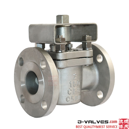 Flange Ends Stainless Steel Plug Valve