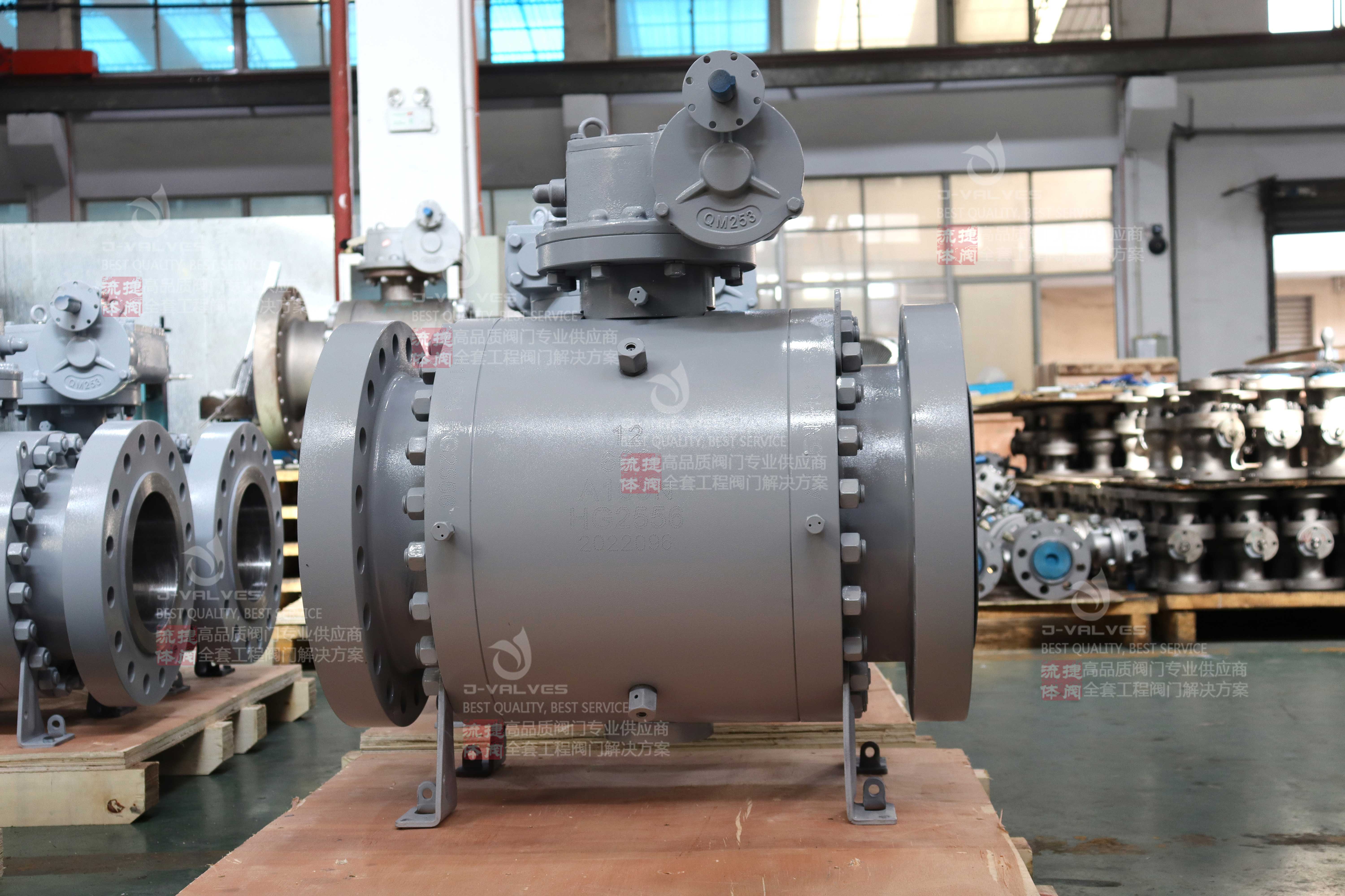 Forged Trunnion Mounted Ball Valve Sent to UAE