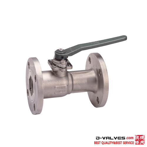 1 Piece Reduced Bore Floating Type Stainless Steel Flange Ball Valve