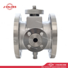 Quality Industrial Valve Product Made in China J-Valves Factory Direct High-Pressure Stainless Steel Flanged Jacketed Insulated Ball Valve