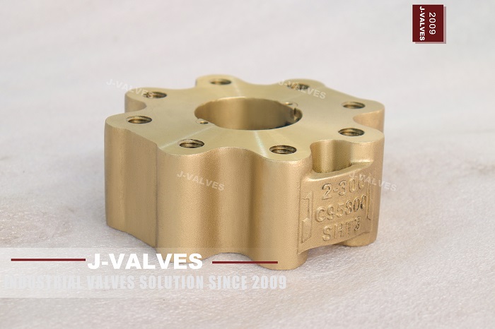 2‑inch Class 300 C95800 lug type dual plate wafer check valve (3)