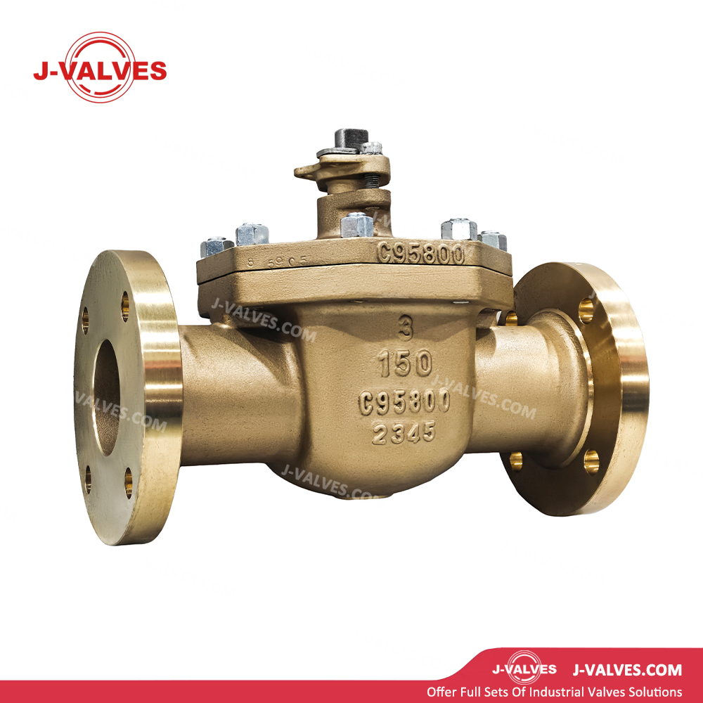 3" 150LB C95800 Top Entry Flanged Floating Ball Valve