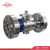J-Valves Made in China 6× 4′′ 2500lb F316/F304/Lf2 Rb Trunnion Mounted Flanged -Rtj Ball Valve