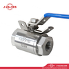 Quality Industrial Valve Product Made in China J-Valves 1/2'' 1000PSI Duplex Stainless Steel F51 Threaded End 3PC Ball Valve