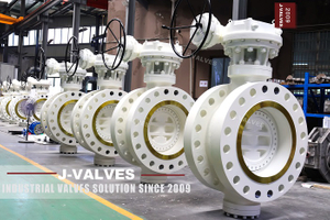 API High‑Pressure Pipeline Solution 28 900LB WCB Triple Offset Butterfly Valve J‑VALVES.jpg