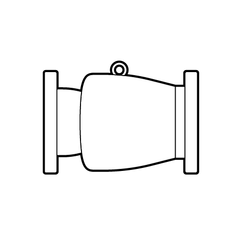 Axial Flow Check Valve