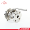 J-Valves Made in China JIS Stainless Steel CF8m 2PC Floating Flange Ball Valve