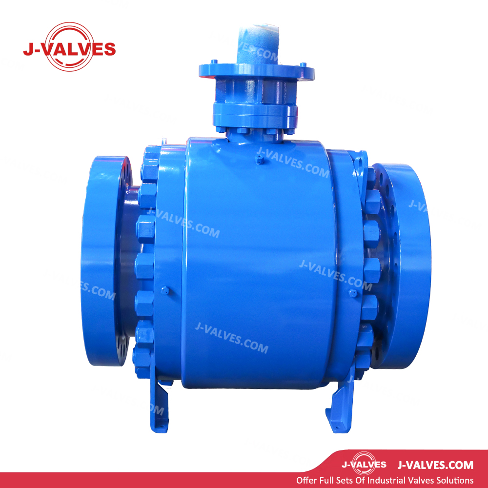 24"PN160 LF2 Three Piece Trunnion Mounted Ball Valve