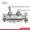 Quality Industrial Valve Product Made in China J-Valves 3*2′′ Flanged Stainless Steel F316 600LB DBB Double Block And Bleed Ball Valve