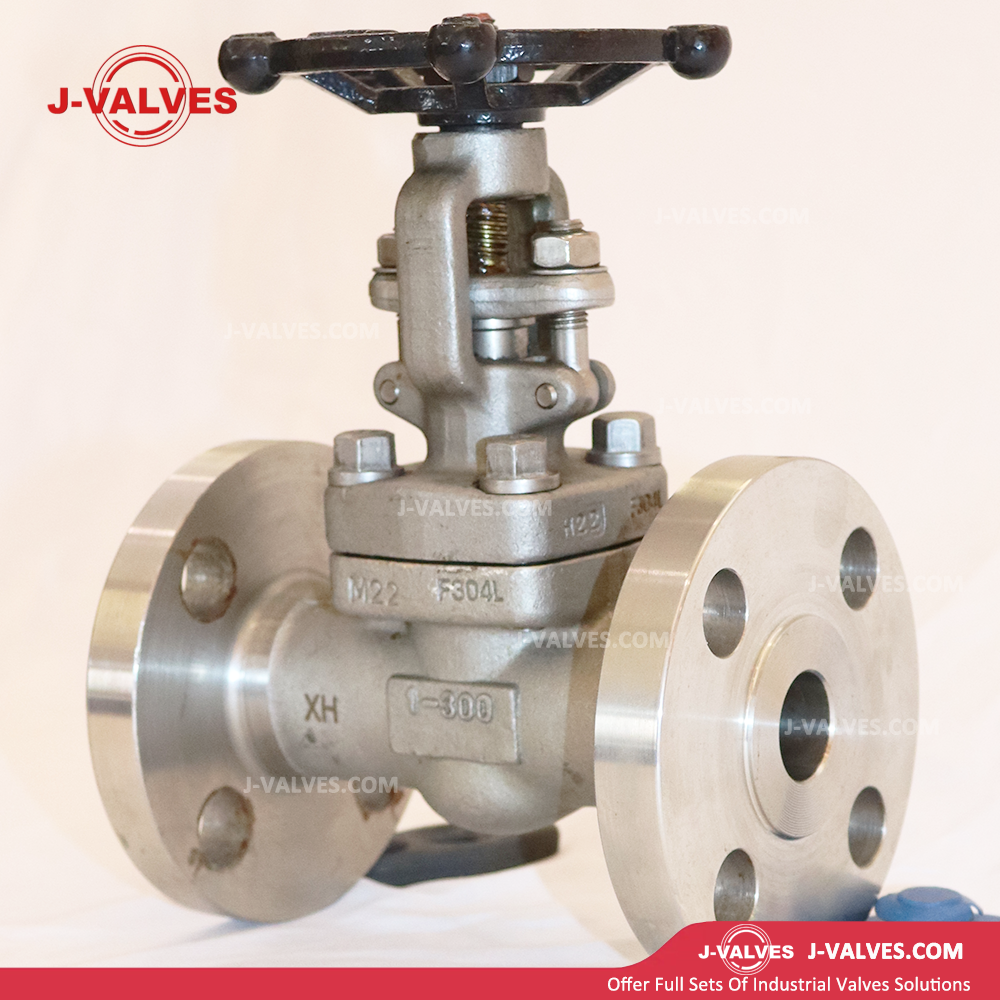 J-Valves China ANSI Class 150/300 Forged Steel Flange End Gate Valve