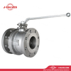 Quality Industrial Valve Product Made in China J-Valves Two Piece High Pressure DN100 CU5MCUC Flange End Nickel Alloy Ball Valve For Nuclear Power