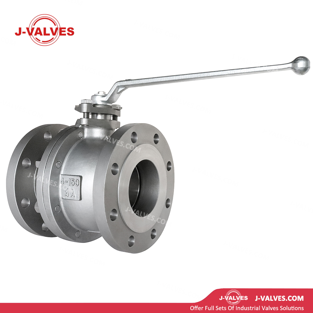 Quality Industrial Valve Product Made in China J-Valves Two Piece High Pressure DN100 CU5MCUC Flange End Nickel Alloy Ball Valve For Nuclear Power