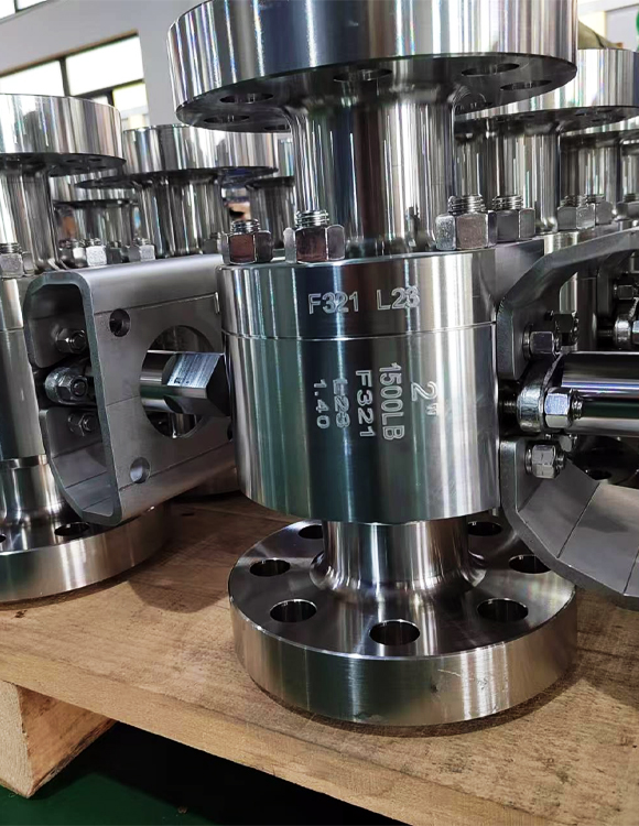 forged steel F321 floating ball valves