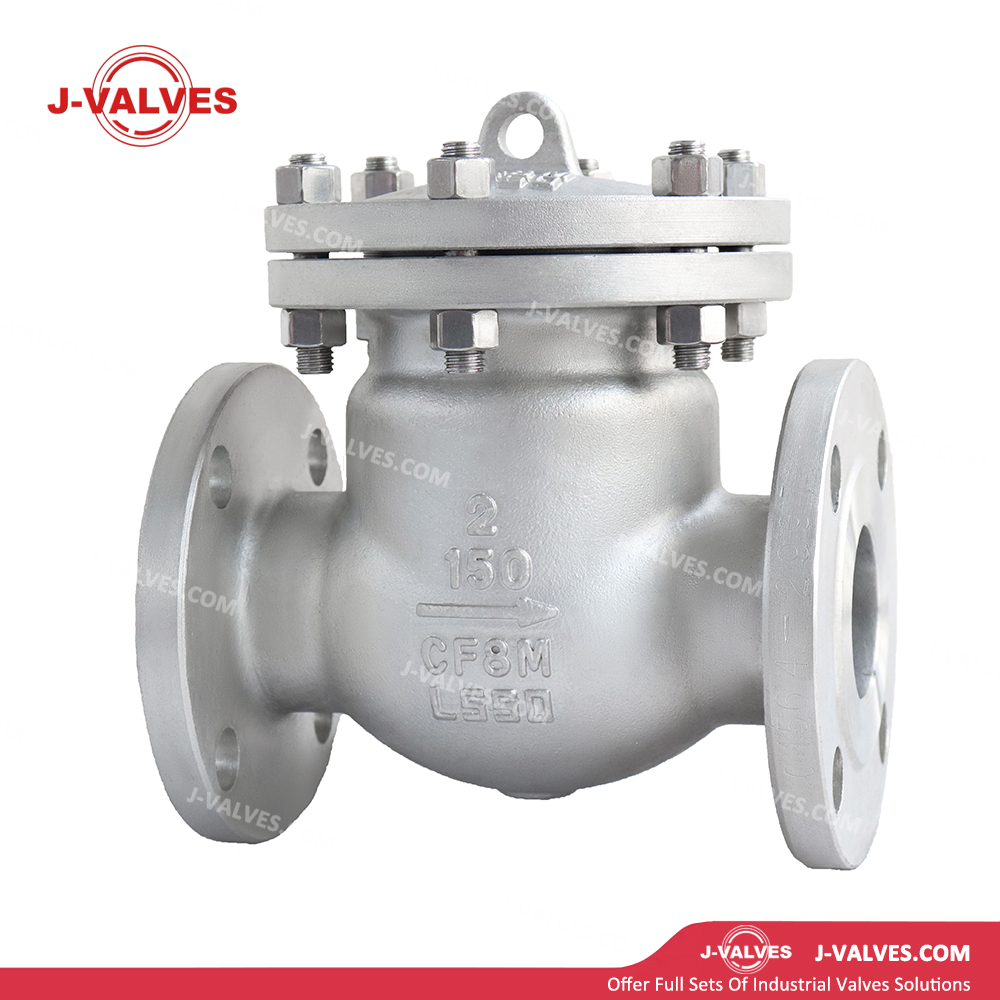 China-Made J-Valves 2 inch ANSI Class 150 Stainless Steel CF8M Bolted bonnet Flange End High-performance Swing Type Check Valve