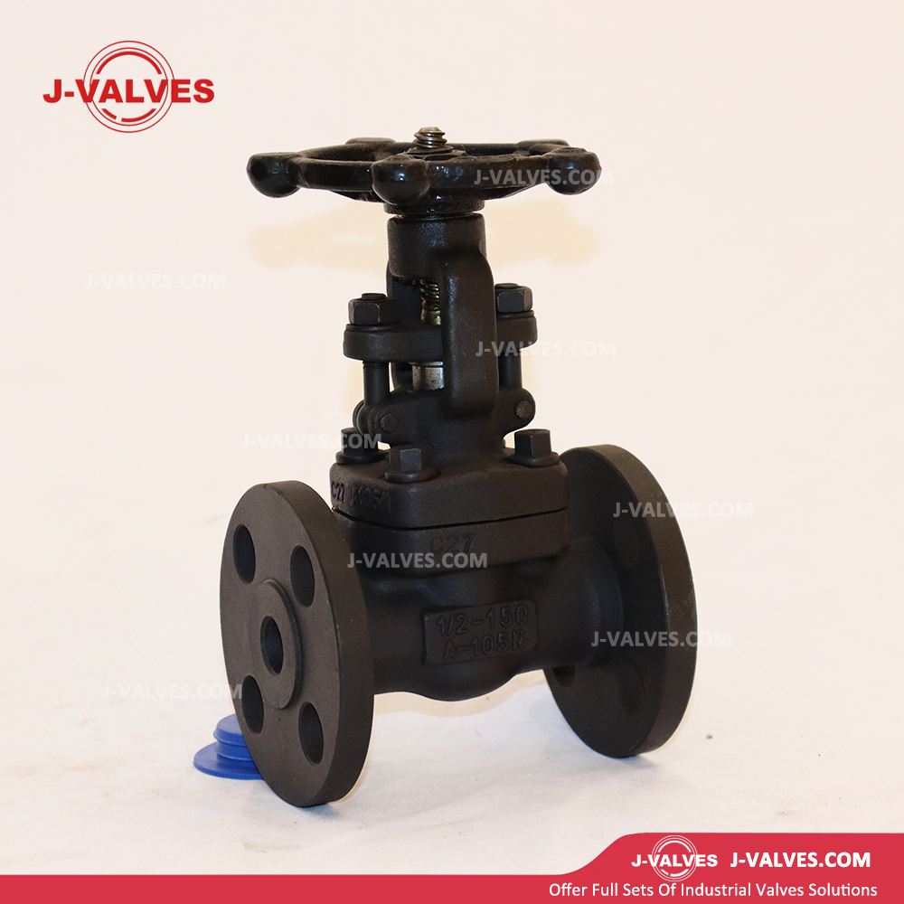 J-Valves China DIN Standard Pn25 Carbon Steel A105 Trim 8 Solid Wedge Gate Valve