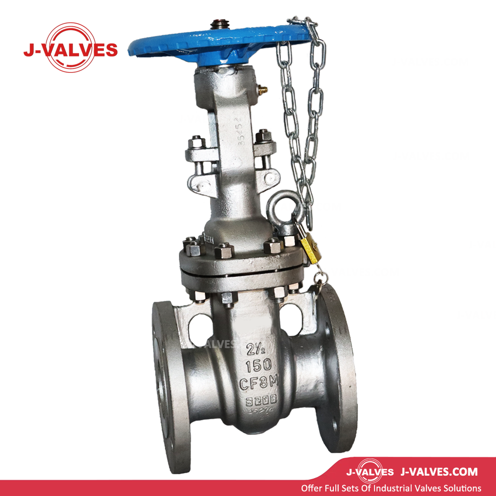 J-Valves China 150# Stainless Steel CF8/CF8m Flanged ANSI Class Gate Valve