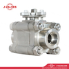 DN25 PN100 F304 Stainless steel high-pressure ball valve