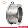 Quality Industrial Valve Product Made in China J-Valves Stainless Steel CF8m High Pressure Wafer Type Dual Double Plate Check Valve