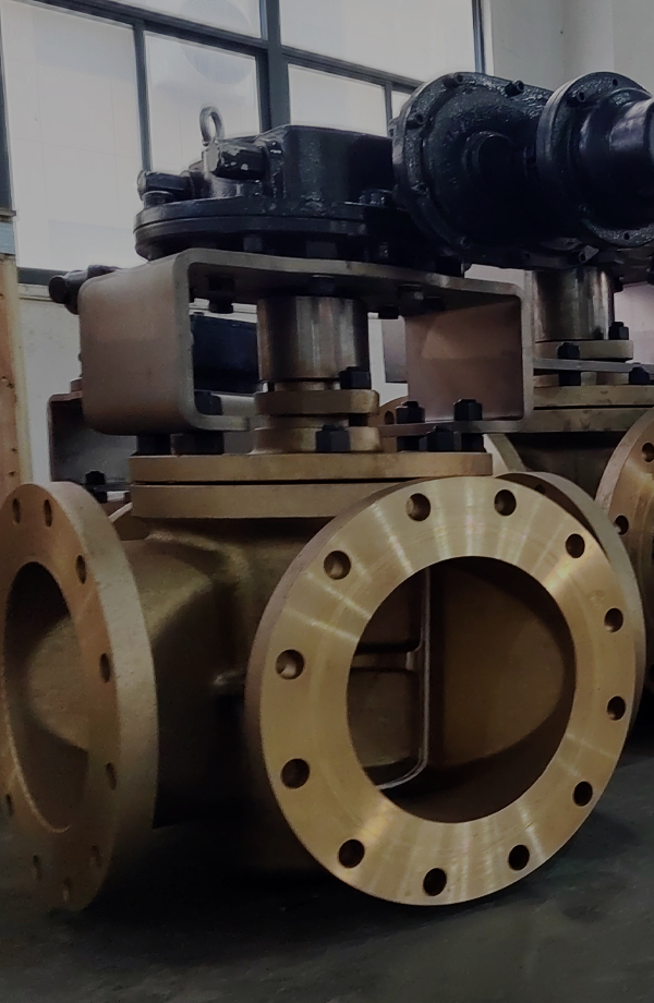 Nickel Aluminum Bronze 3-way Plug Valves