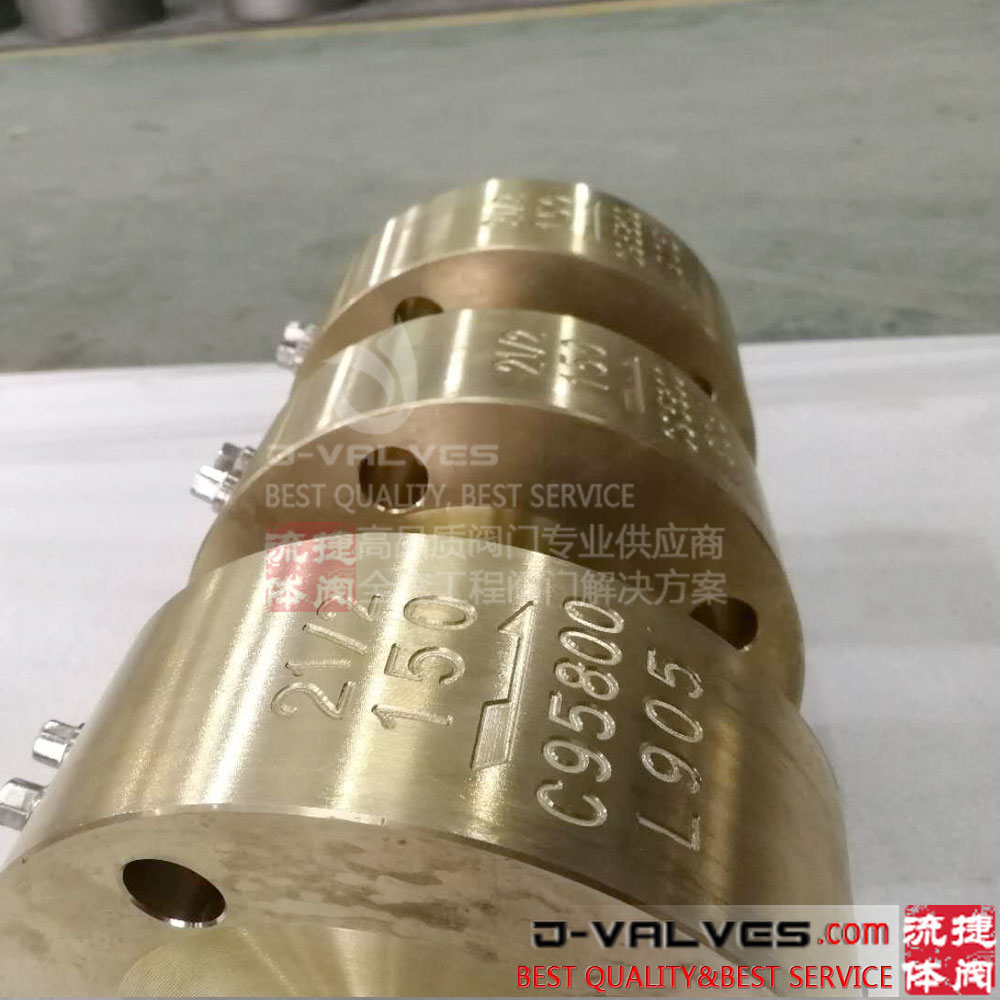 Forged Nickel Aluminum Bronze C95800 Wafer Type Lug Check Valve With 150LB