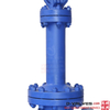 6inch 300lb A216 WCB Carbon Steel Bellows Flanged Gate Valve