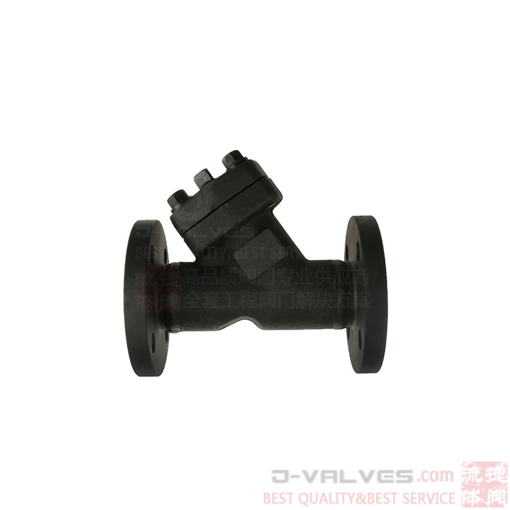 API CL150 Forged A105 Thread Flange RF Y Type Check Valve