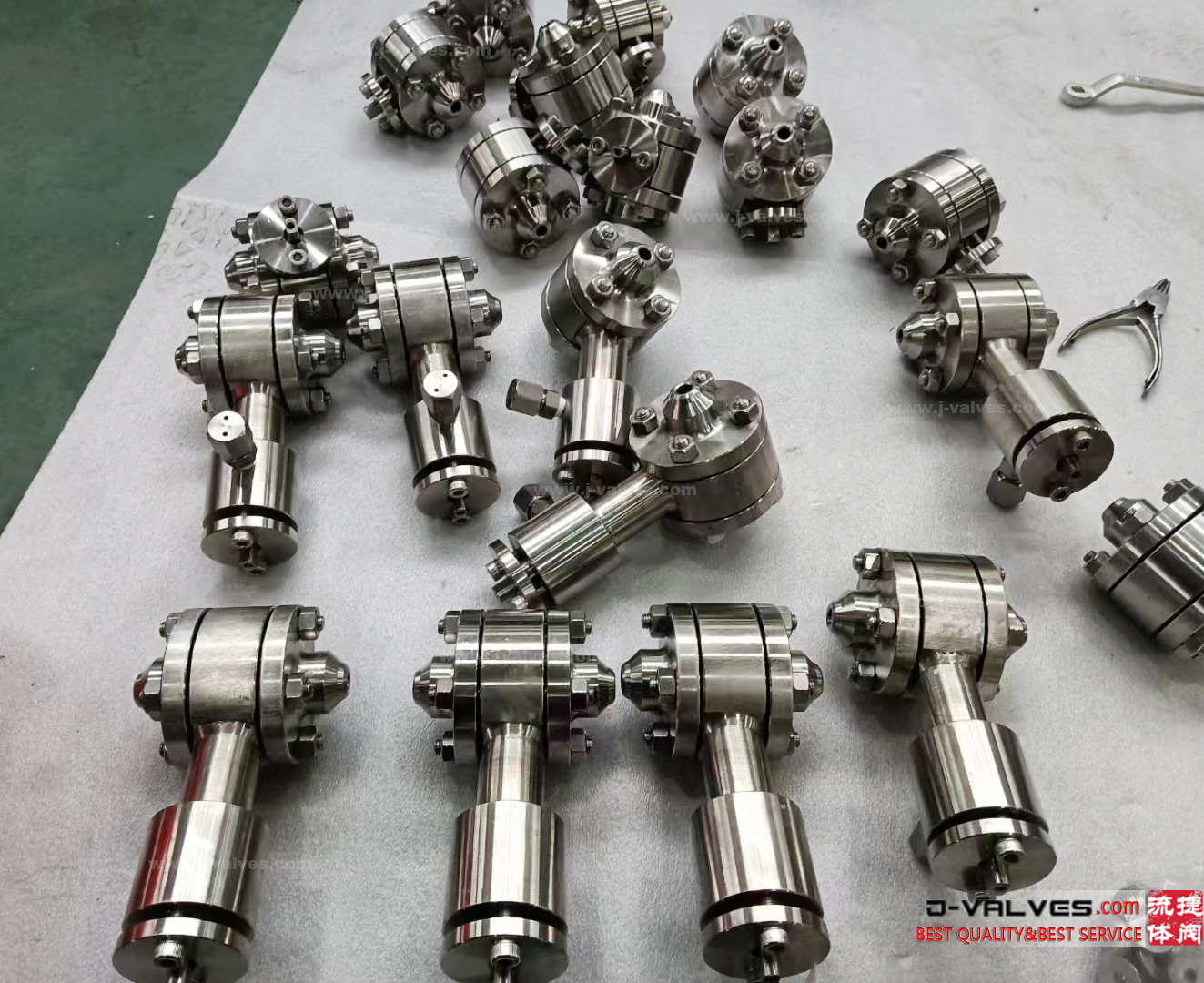 3pc high pressure forged steel welded ball valve