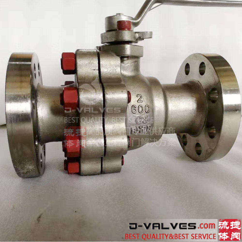 Corrosion-resistant 600LB titanium alloy C3 floating ball valve for ship