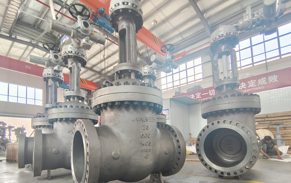 28inch-600Lb-A217-WC6-chromium-molybdenum-steel-high-temperature-gate-valve