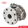 Quality Industrial Valve Product Made in China J-Valves Factory Direct High-Pressure Stainless Steel Flanged Jacketed Insulated Ball Valve