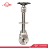 Quality Industrial Valve Product Made in China J-Valves 15LB RF Low-temperature Stainles Steel F304 Extended-stem Globe Valve
