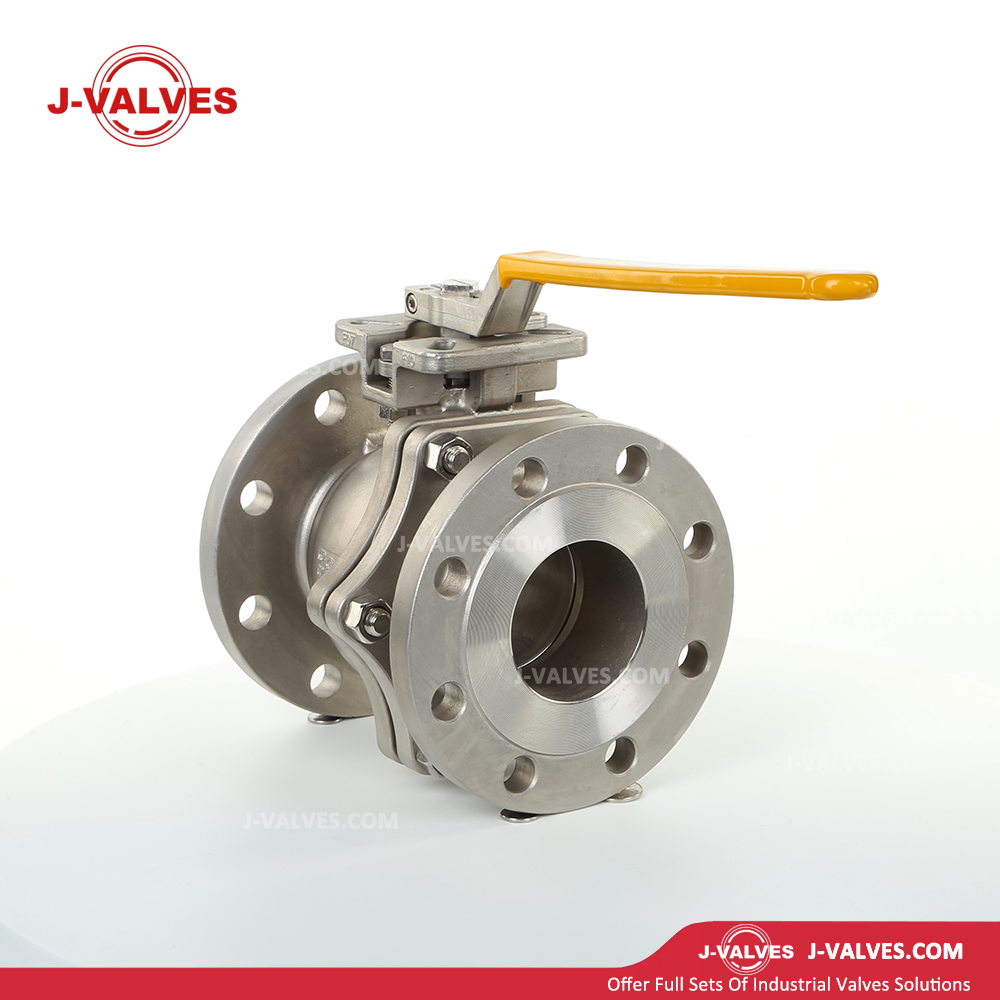 J-Valves China Stainless Steel CF8/CF8m ANSI 150 2PC Flange Manual/Electric /Pneumatic Solenoid Valve Ball Valve