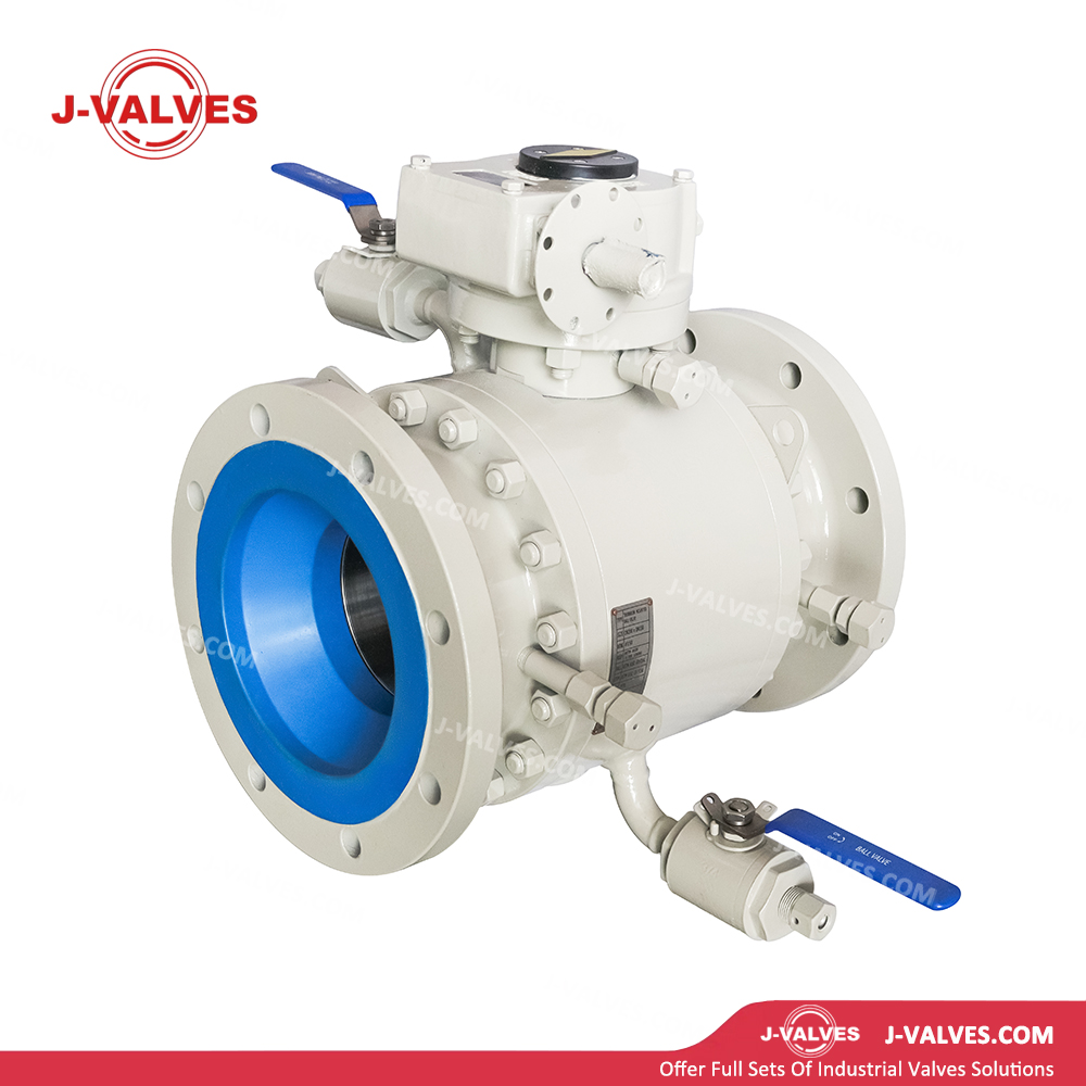 8"x6" 150LB A105 3PC Trunnion Ball Valve Double Bleed Needle Valves DBB Function Ball Valve