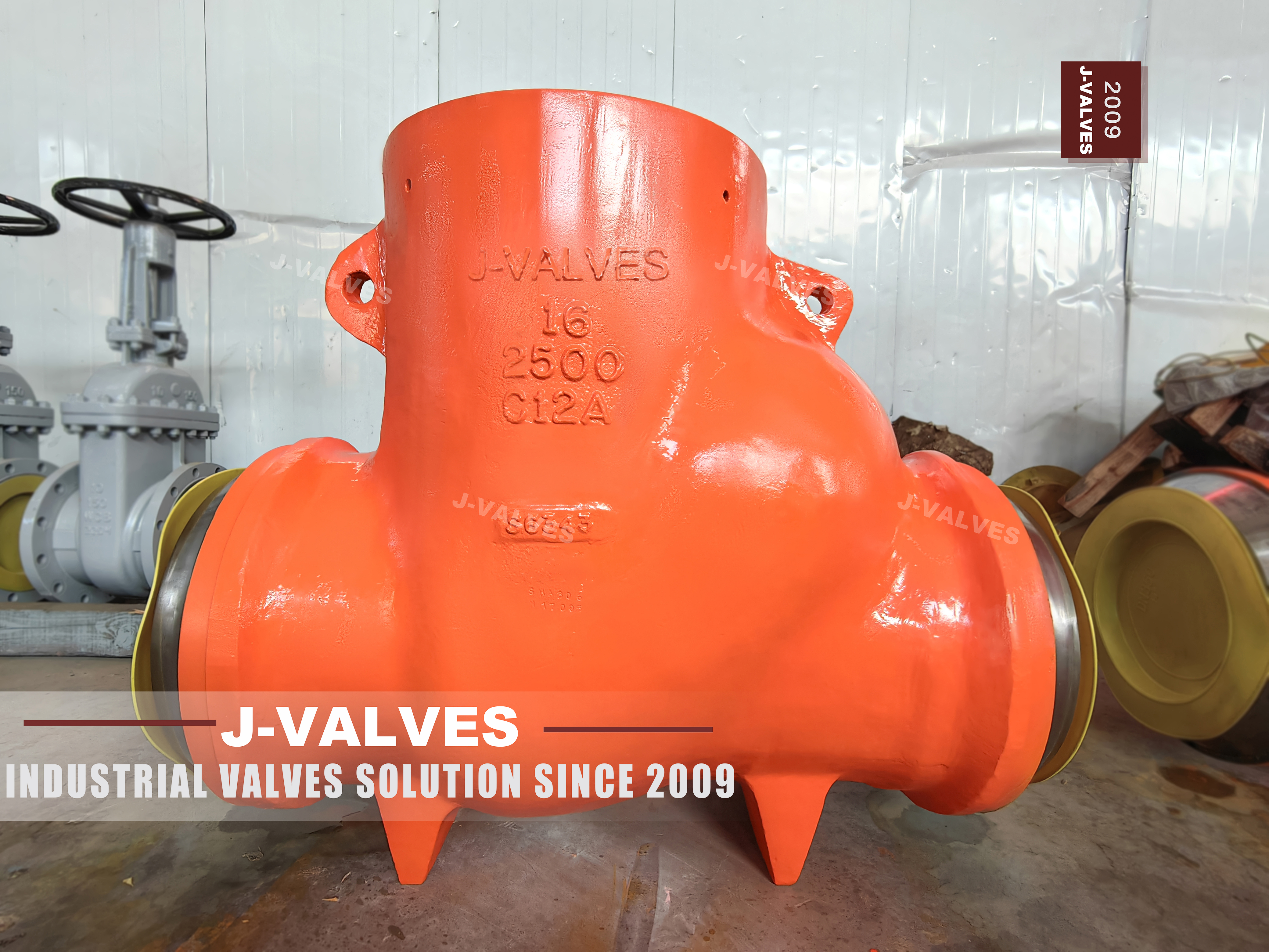 High pressure 2500LB CA12A material swing check valve.jpg