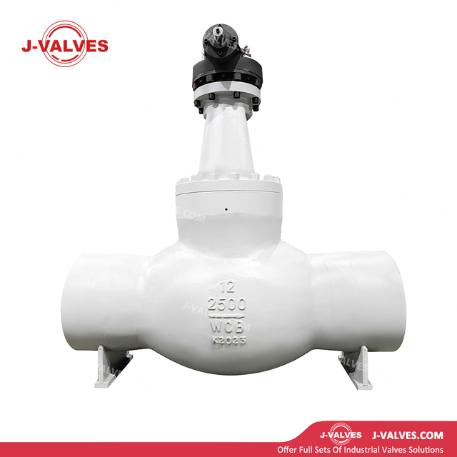 12"2500LB WCB Self Sealing Butt Weld Globe Valve