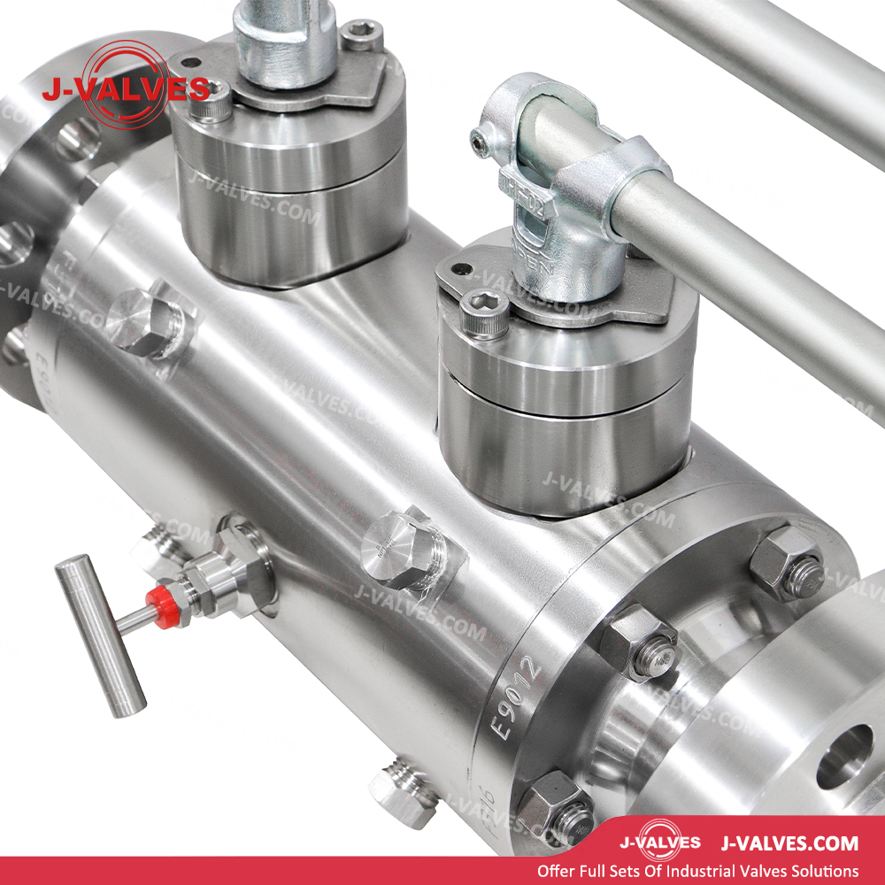 Quality Industrial Valve Product Made in China J-Valves 3*2′′ Flanged Stainless Steel F316 600LB DBB Double Block And Bleed Ball Valve