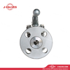Quality Industrial Valve Product Made in China J-Valves Two Piece High Pressure CU5MCUC Flange End Nickel Alloy Ball Valve For Nuclear Power