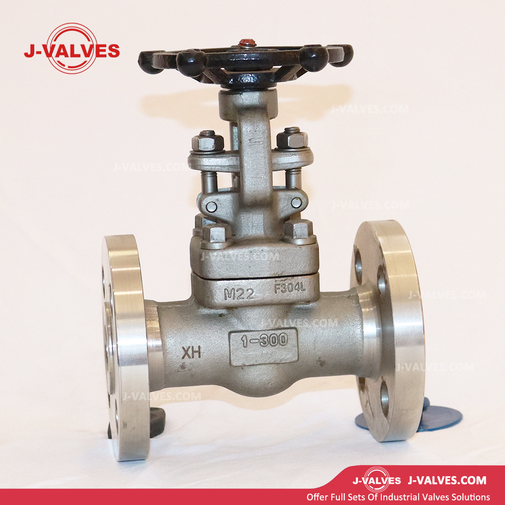 J-Valves China ANSI Class 150/300 Forged Steel Flange End Gate Valve