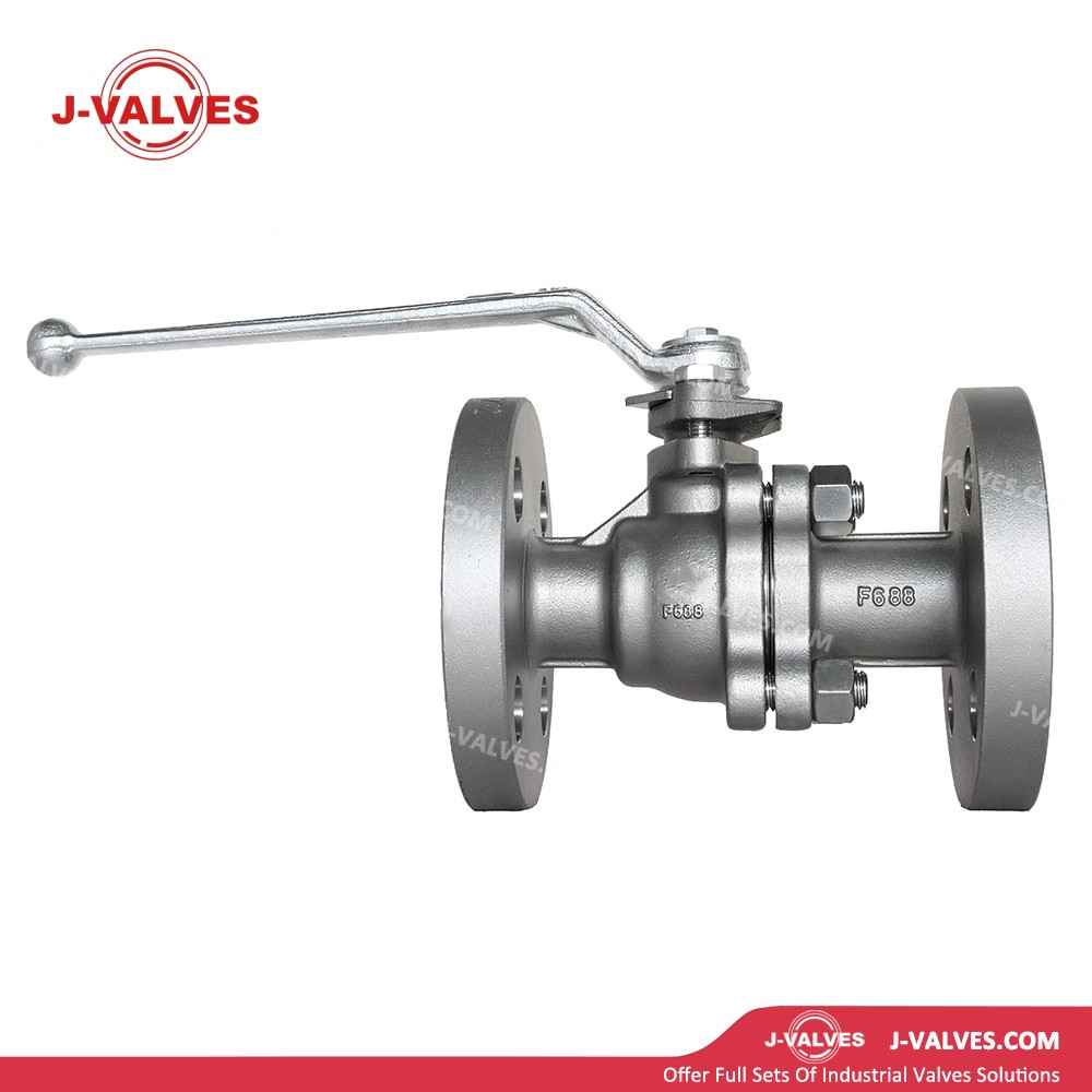 Quality Industrial Valve Product Made in China J-Valves Two Piece High Pressure DN25 CU5MCUC Flange End Nickel Alloy Ball Valve For Nuclear Power