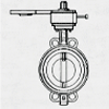 Center Line Flange Butterfly Valve