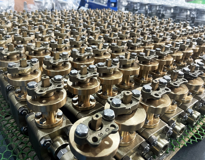 Bronze forged B63200 Floating Ball Valve