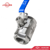 Quality Industrial Valve Product Made in China J-Valves 2'' 1000PSI Duplex Stainless Steel F51 Threaded End 2PC Ball Valve
