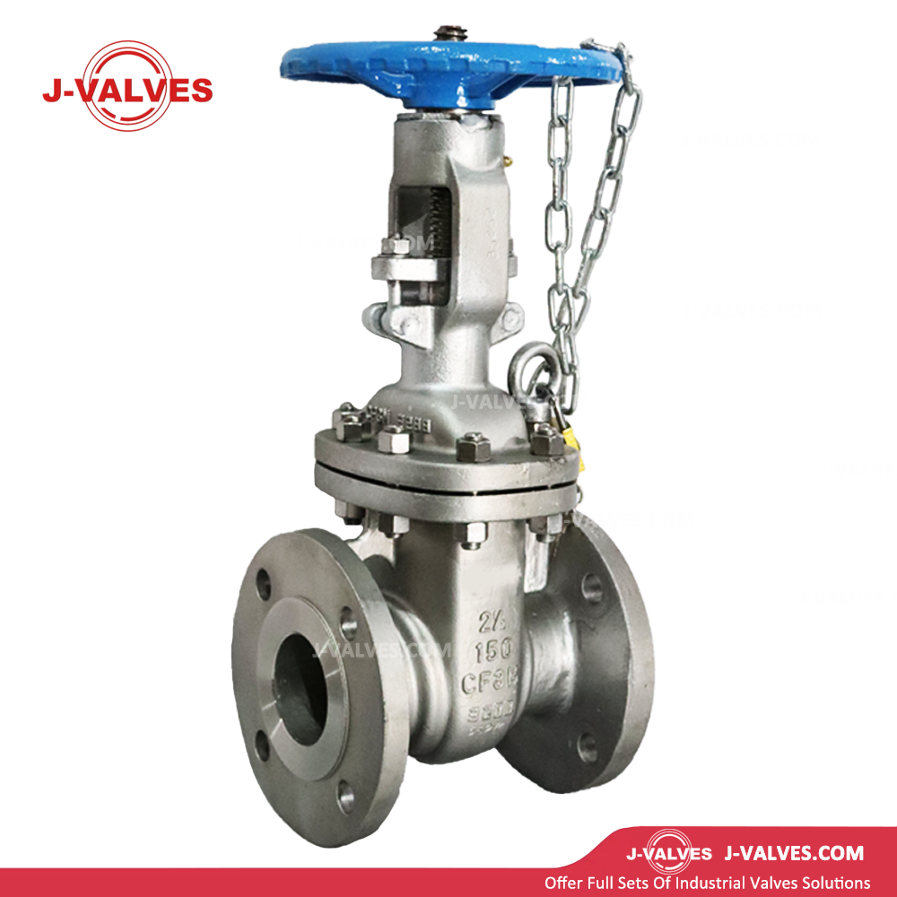 J-Valves China 150# Stainless Steel CF8/CF8m Flanged ANSI Class Gate Valve