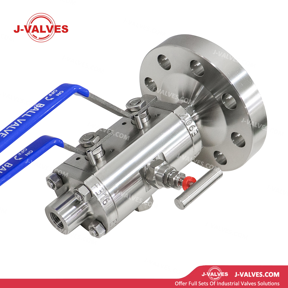 Quality Industrial Valve Product Made in China J-Valves 2*1/2′′ Flange&Thread Stainless Steel F316 600LB DBB Ball Valve